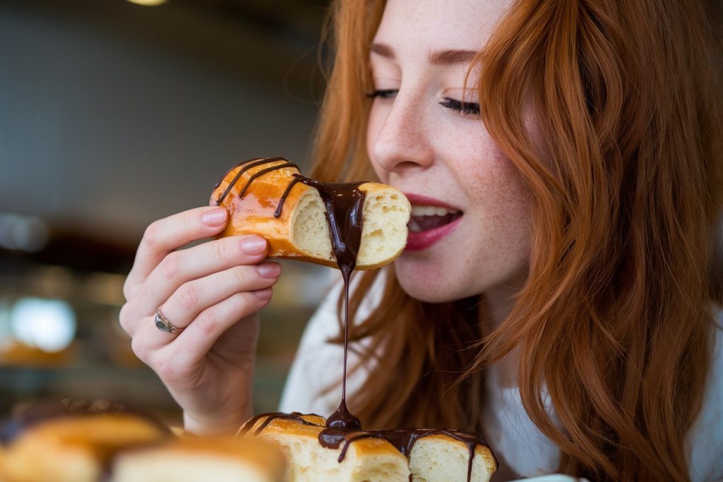 rossa_mangia_cornetto_cioccolata